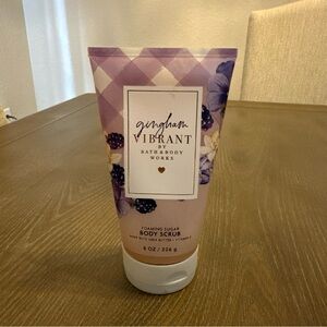 Bath & Body Works Gingham Vibrant Foaming Sugar Body‎ Scrub 8 oz New